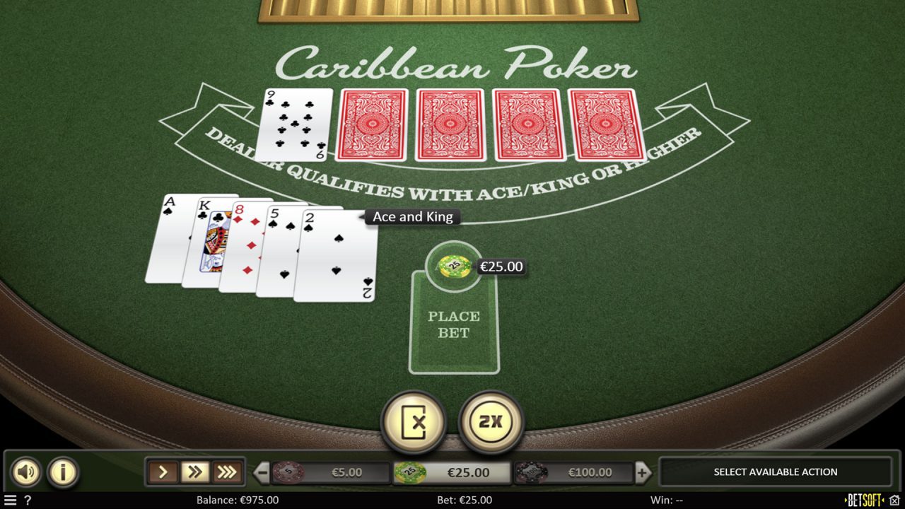 Caribbean Poker - Screenshot 02