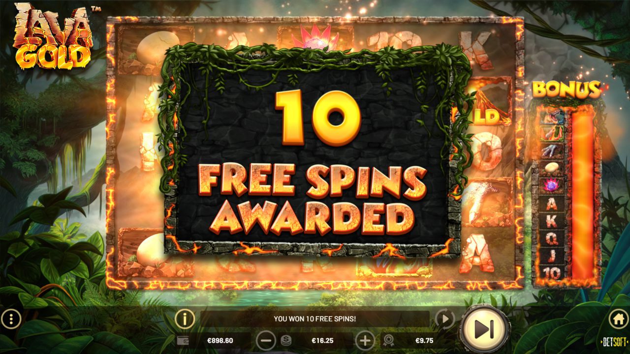 Lava Gold - Free Spins