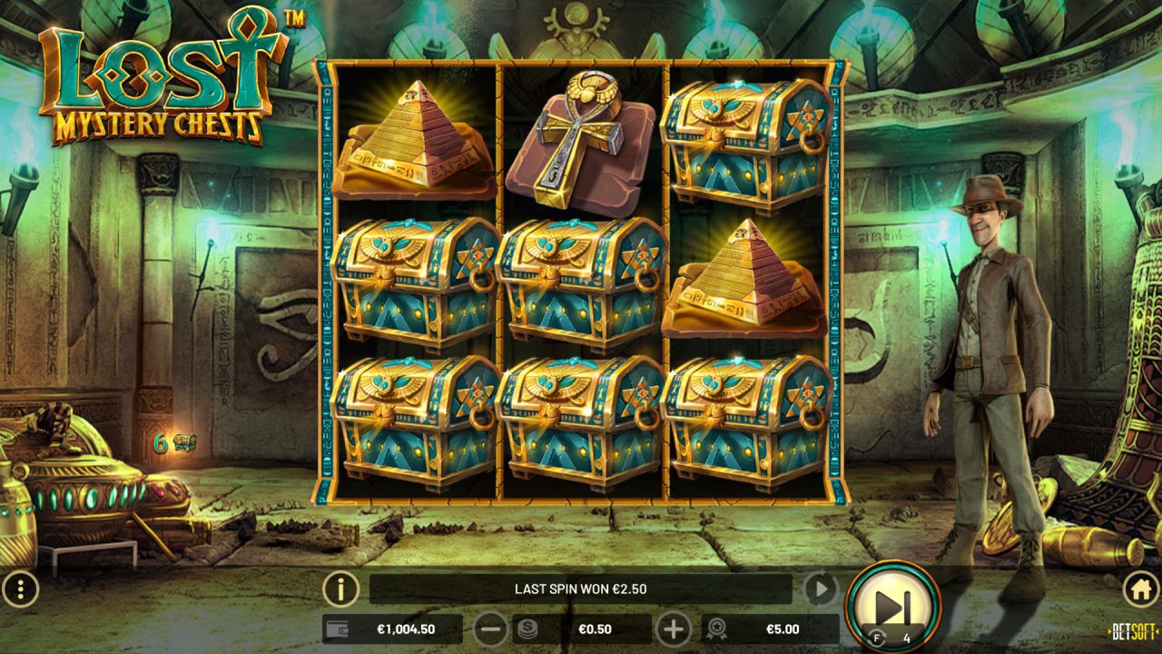 Lost Mystery Chests - Free Spins