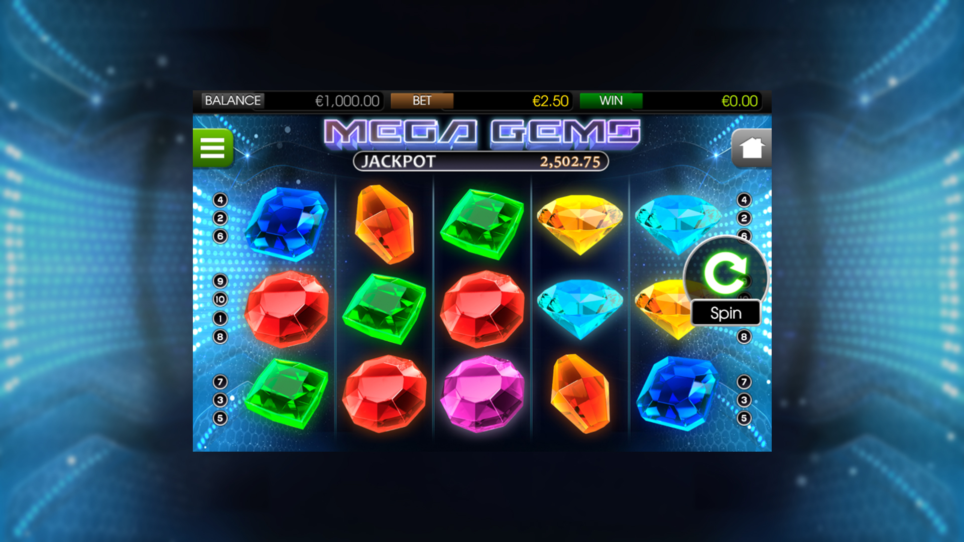 Mega Gems - Main Game