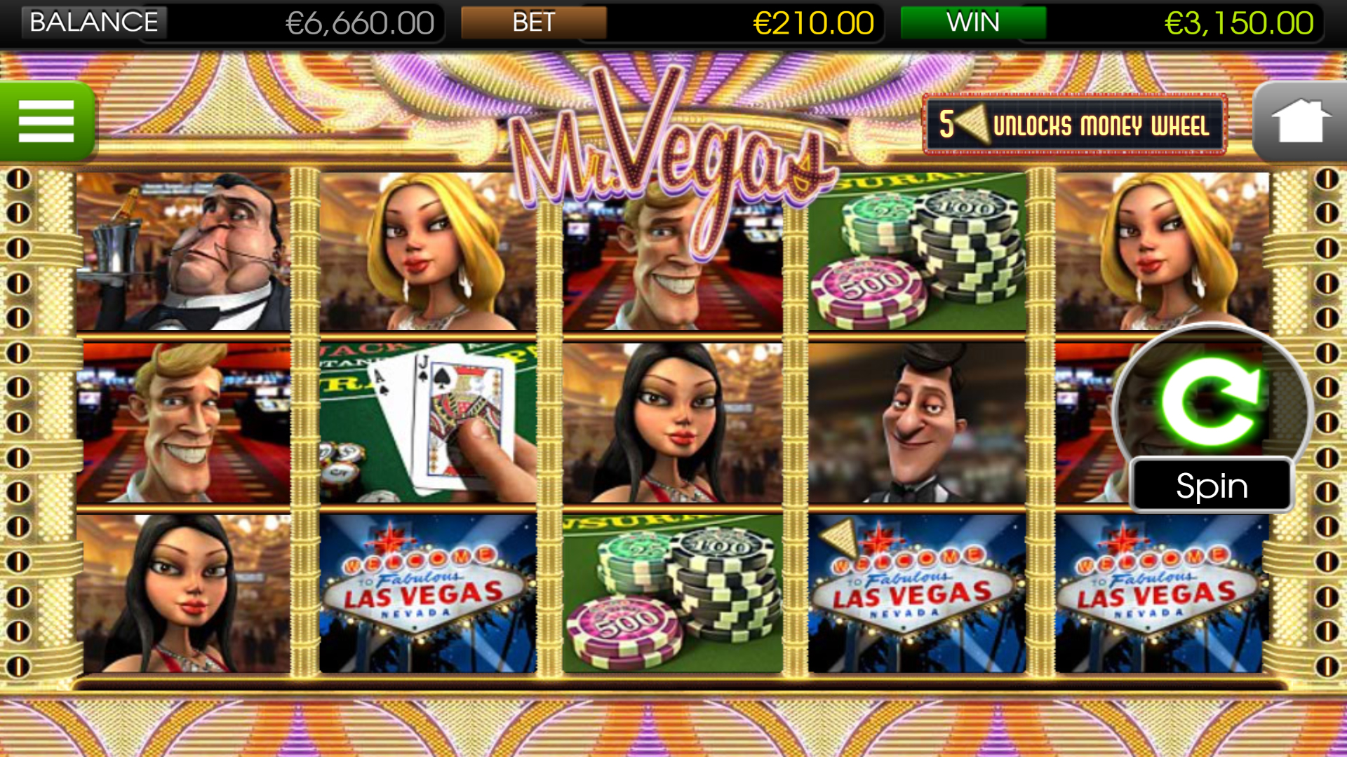 Mr. Vegas - Main Game