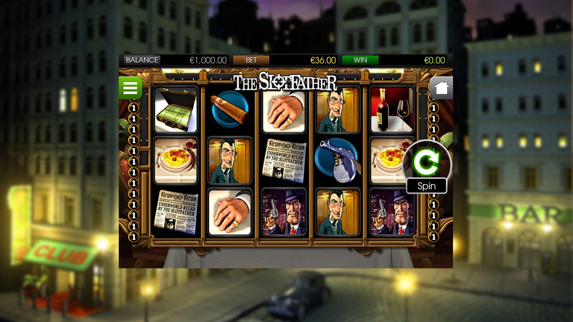 The Slotfather - Main Game