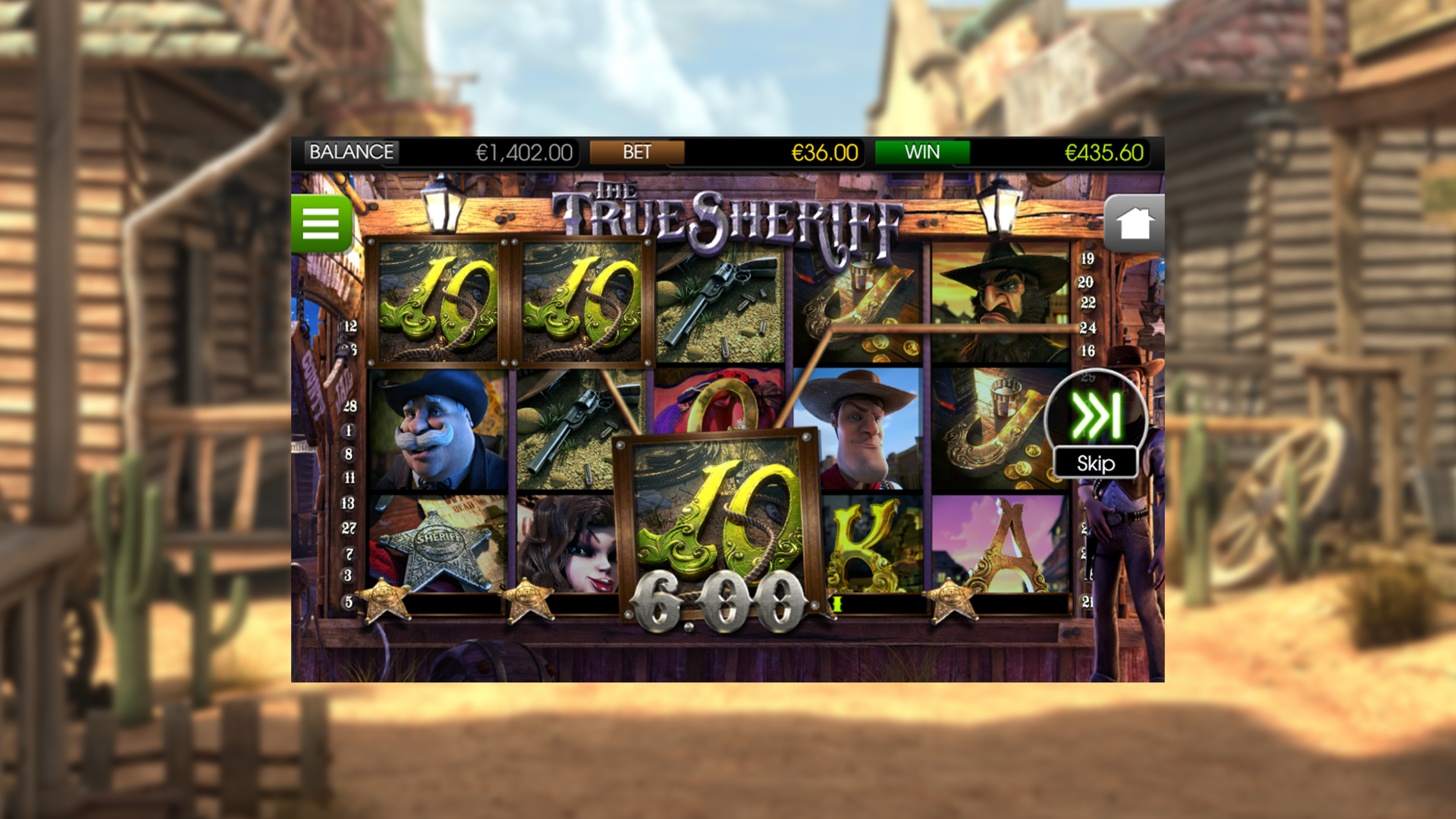 The True Sheriff - Free Spins