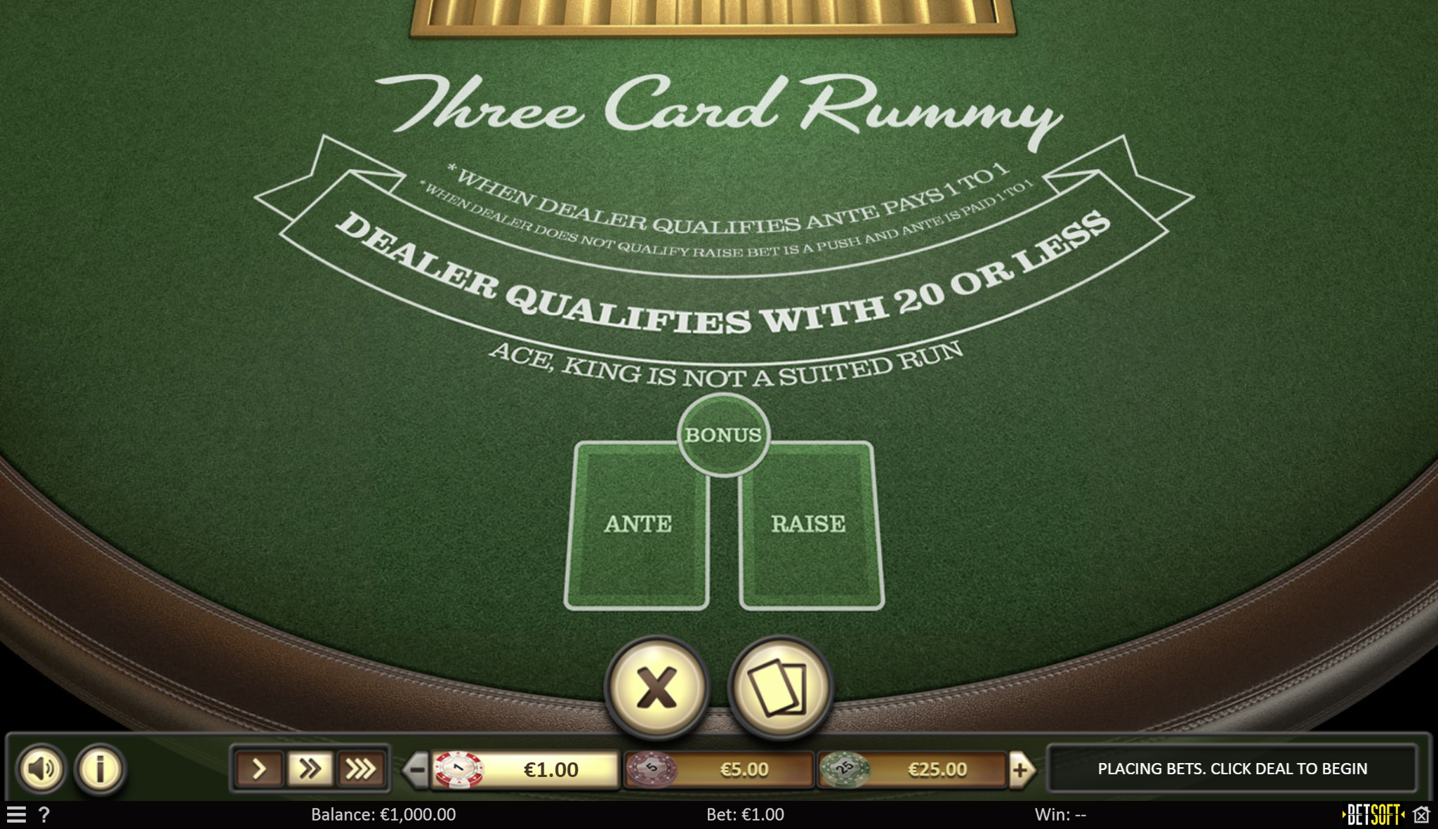 Three Card Rummy - Screenshot 01