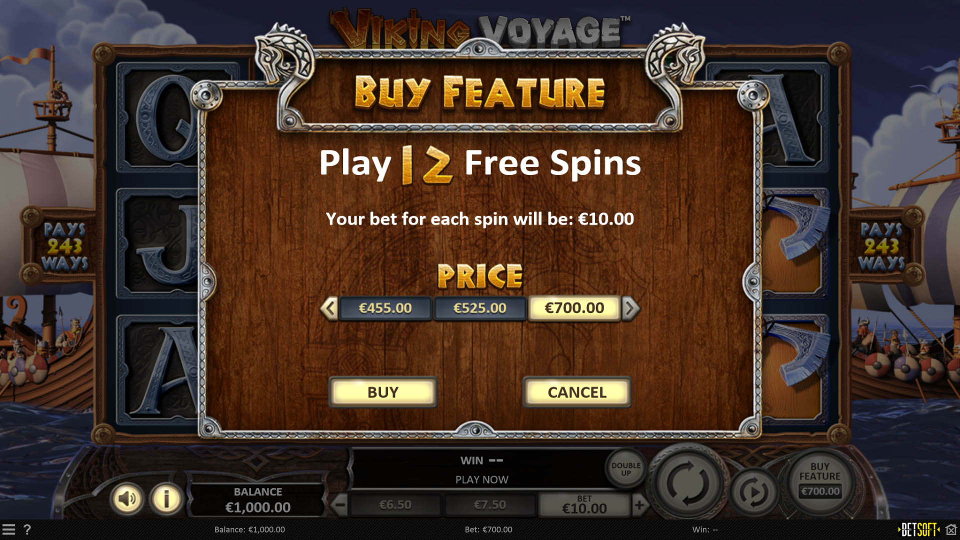 Viking Voyage - Feature Buy In