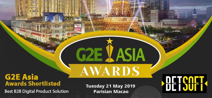 Betsoft Gaming Shortlisted by G2E for Best B2B Digital Product Solution Award