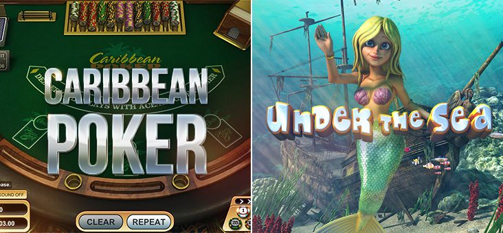 BetsoftGaming Announces Launch of Two New ToGo™ Games – Under the Sea & Caribbean Poker