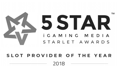 5 Star Awards - 2018 - Slot Provider Of The Year