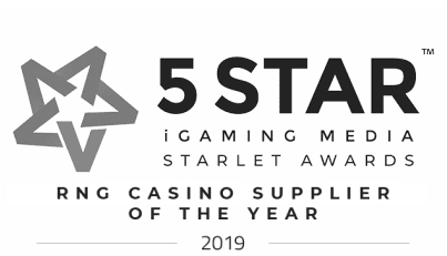 5 Star Awards - 2019 RNG Casino Supplier Of The Year