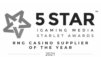 5 Star Awards - 2021 RNG Casino Supplier Of The Year