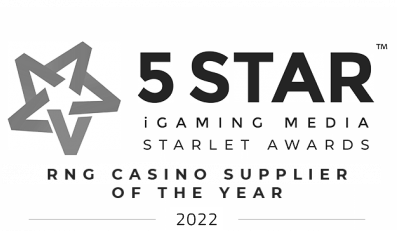 5 Star Awards - 2022 RNG Casino Supplier Of The Year