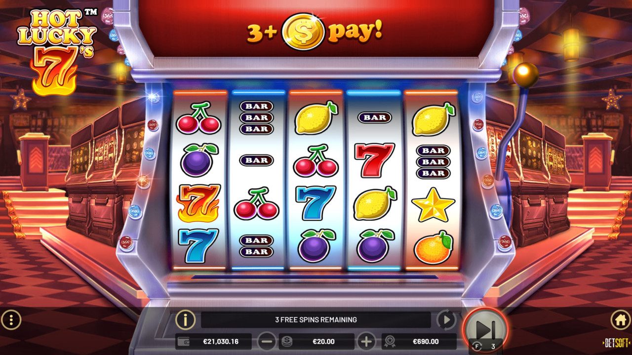 Hot Lucky 7's - Free Spins