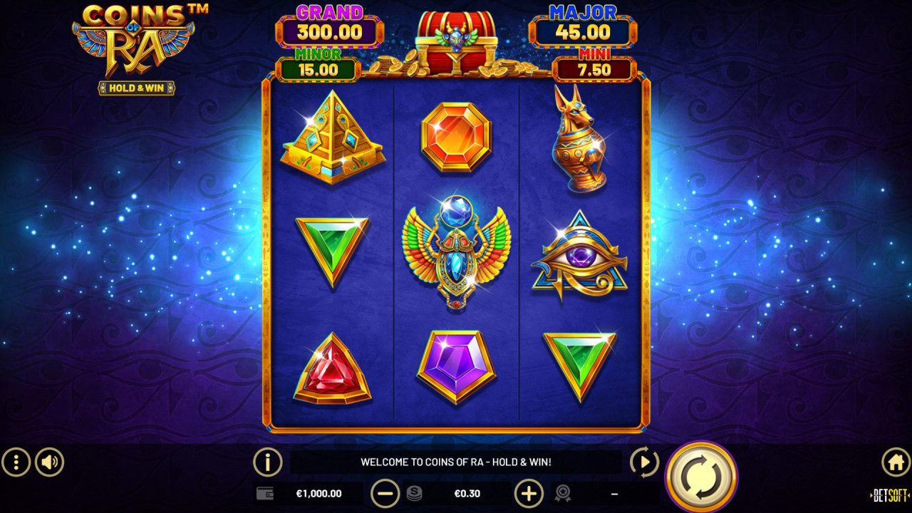 Coins Of Ra - Main Game