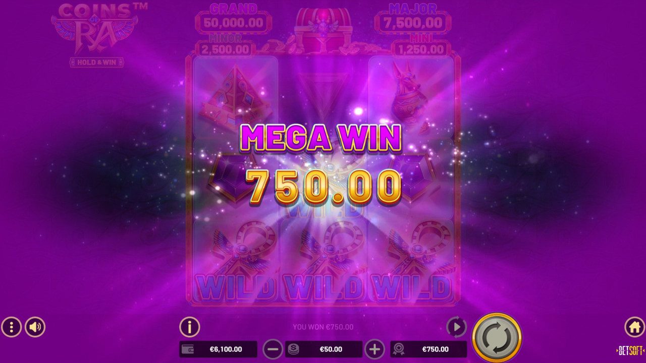 Coins Of Ra - Mega Win