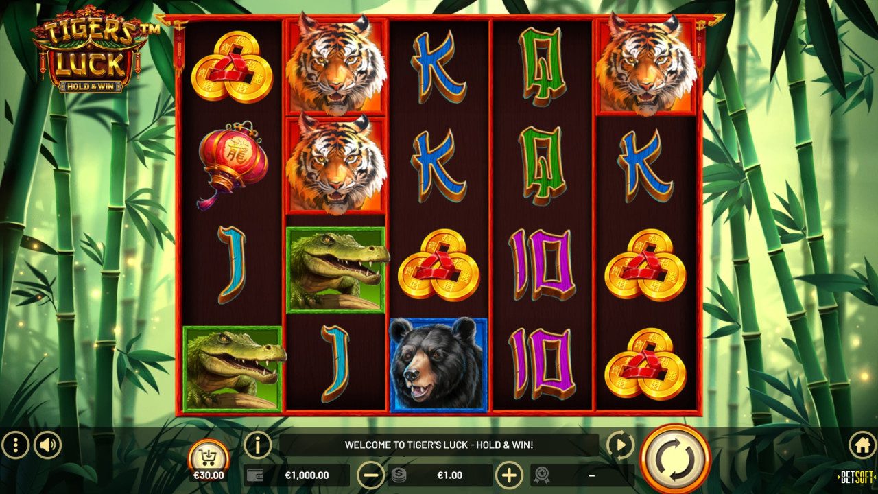 Tiger's Luck - Main Game