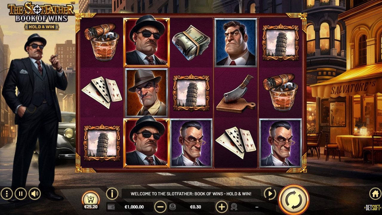 The Slotfather Book Of Wins - Main Game