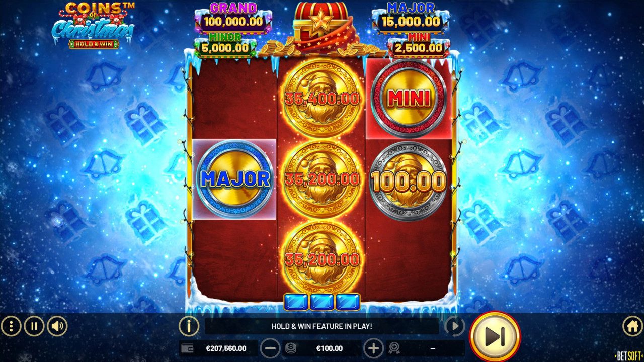 Coins Of Christmas - Hold & Win