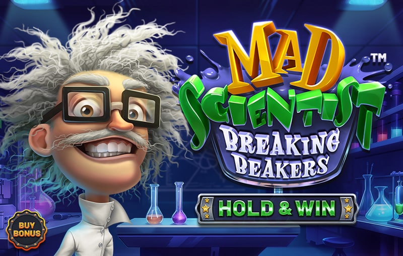 Mad Scientist: Breaking Beakers - Hold & Win