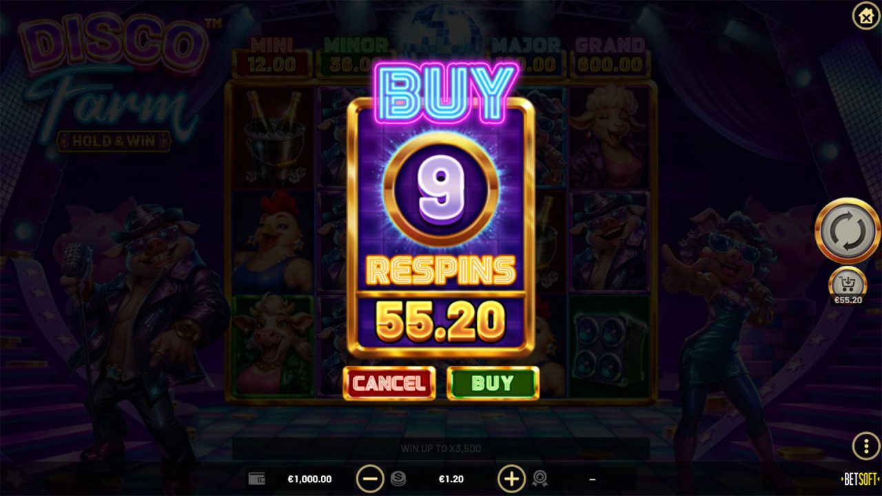 Disco Farm - Buy Feature