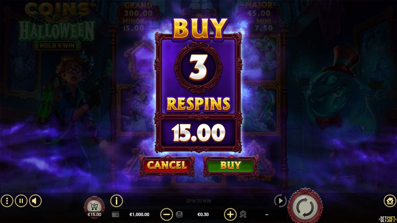 Coins of Halloween - Buy Feature