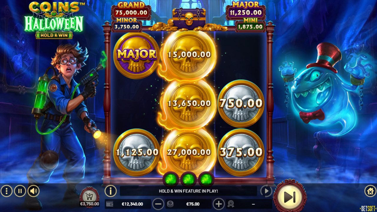 Coins of Halloween - Hold & Win