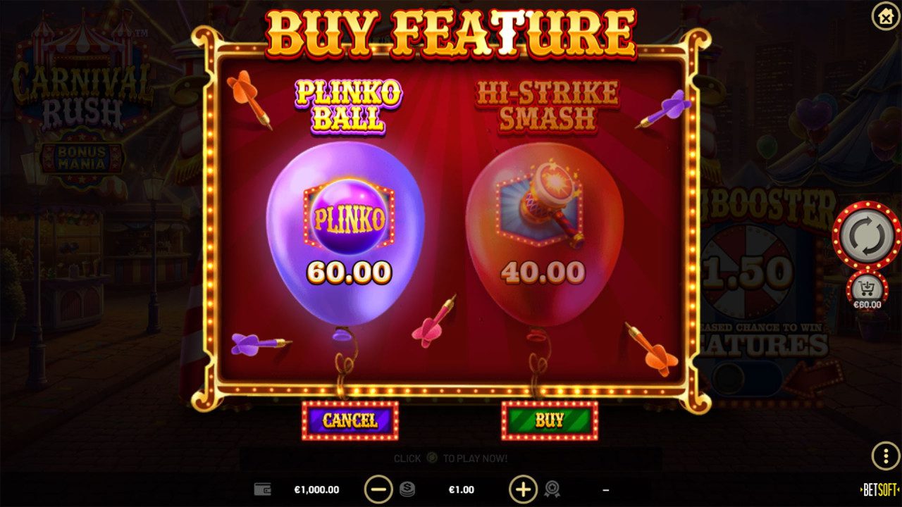 Carnival Rush - Buy Feature