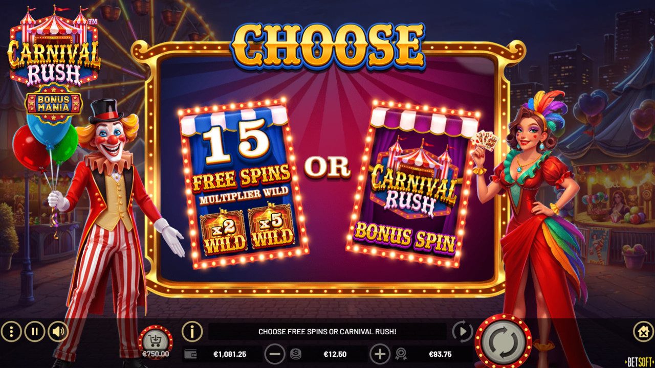 Carnival Rush - Pick Feature