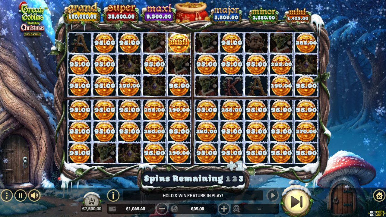 Greedy Goblins That Stole Christmas - Hold & Win