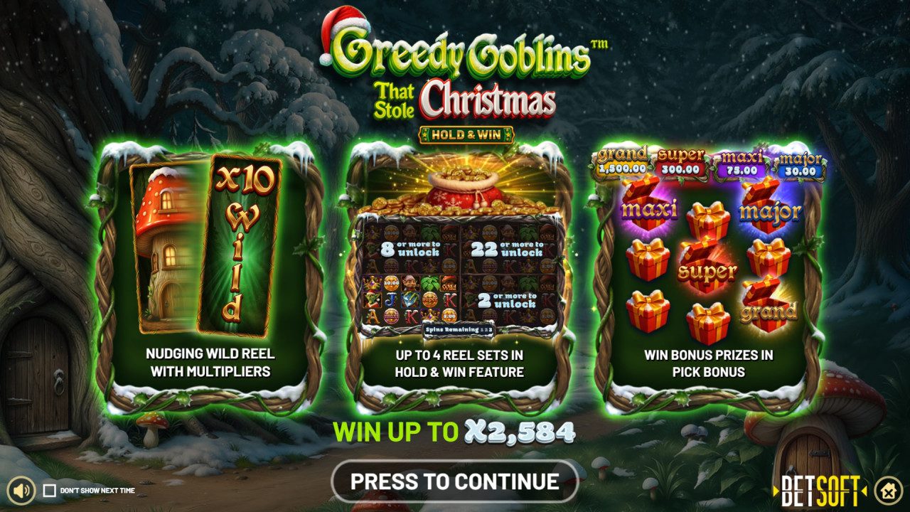 Greedy Goblins That Stole Christmas - Instructions