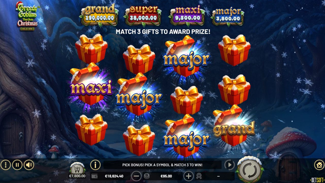 Greedy Goblins That Stole Christmas - Pick Bonus