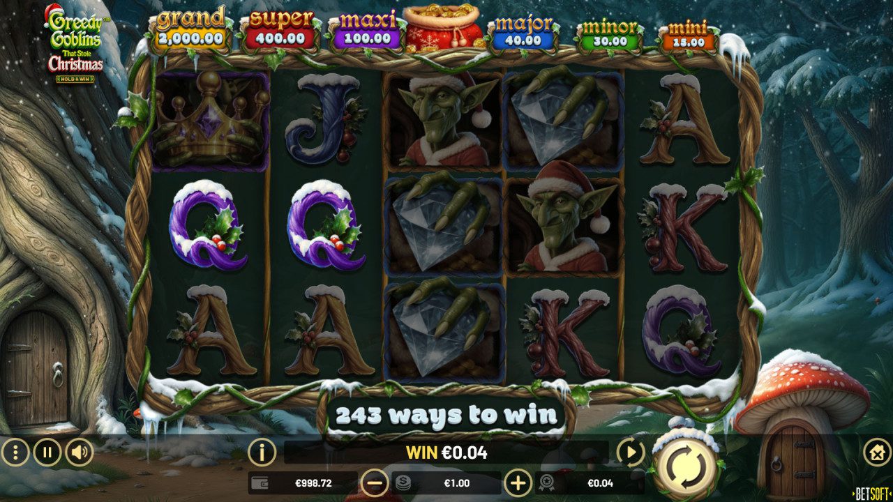 Greedy Goblins That Stole Christmas - Stacked Mystery Symbols