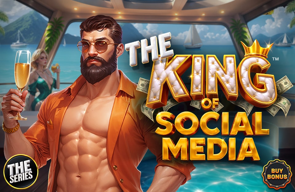 Betsoft launches THE KING OF SOCIAL MEDIA<sup>TM</sup>, the first title of its new story-driven THE Series