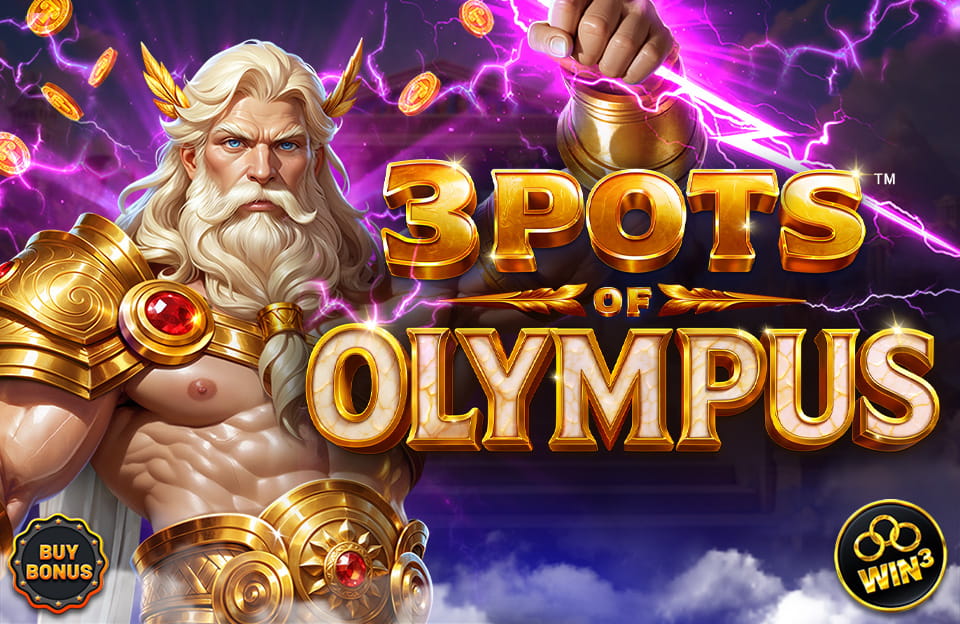 Betsoft unleashes divine power in 3 POTS OF OLYMPUS<sup>TM</sup>