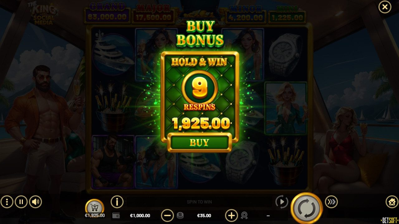 The King of Social Media - Buy Feature