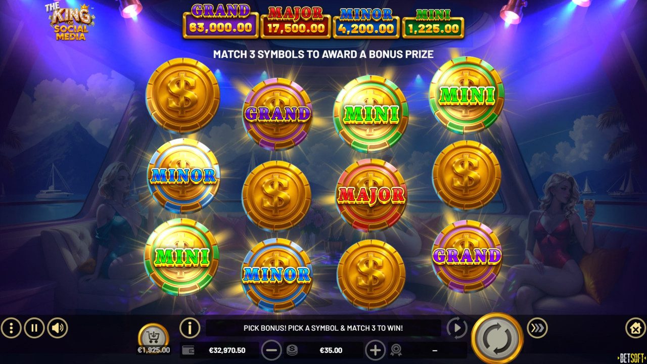 The King of Social Media - Pick Bonus