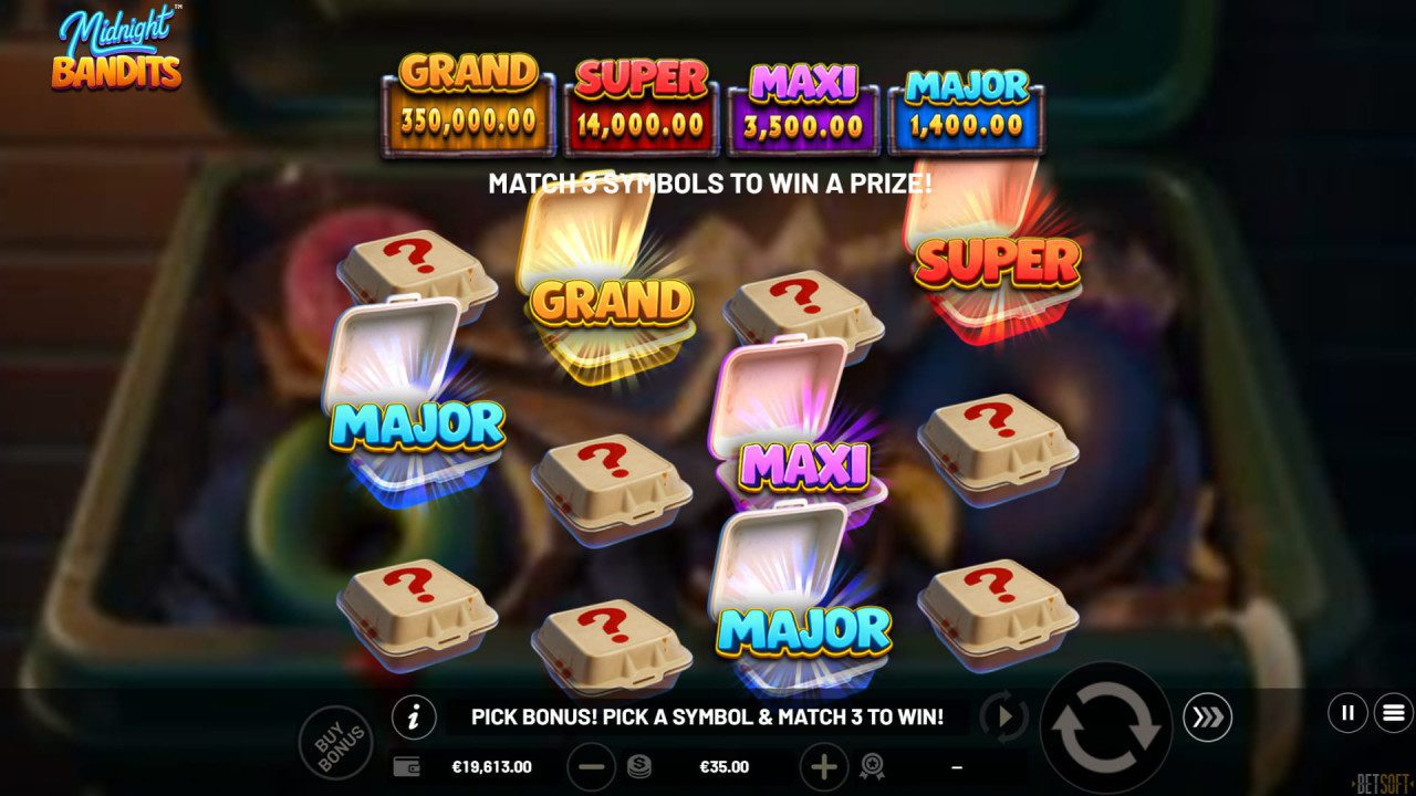 Midnight Bandits - Pick Bonus