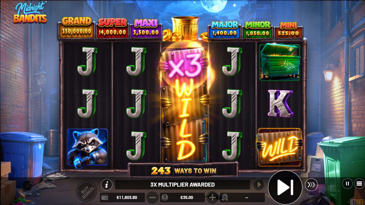 Midnight Bandits - Wild Multiplier