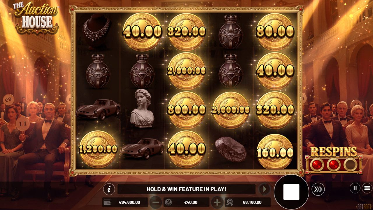 The Auction House - Hold & Win