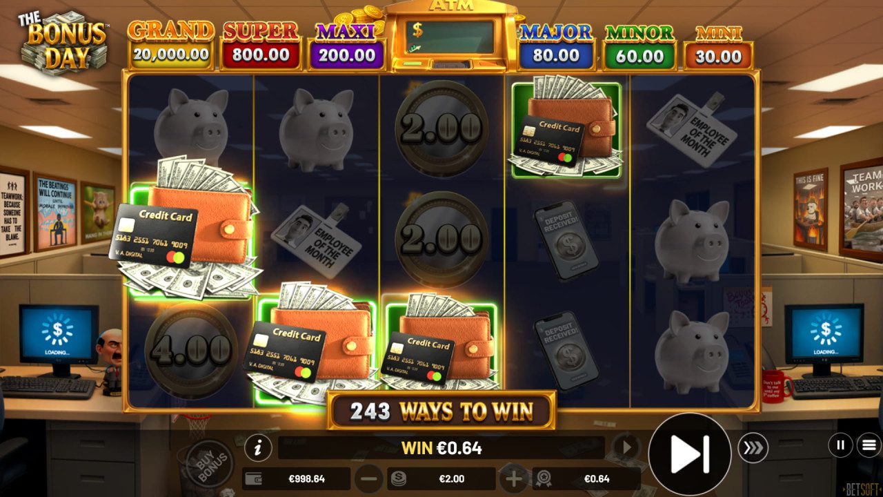 The Bonus Day - ATM Bonus