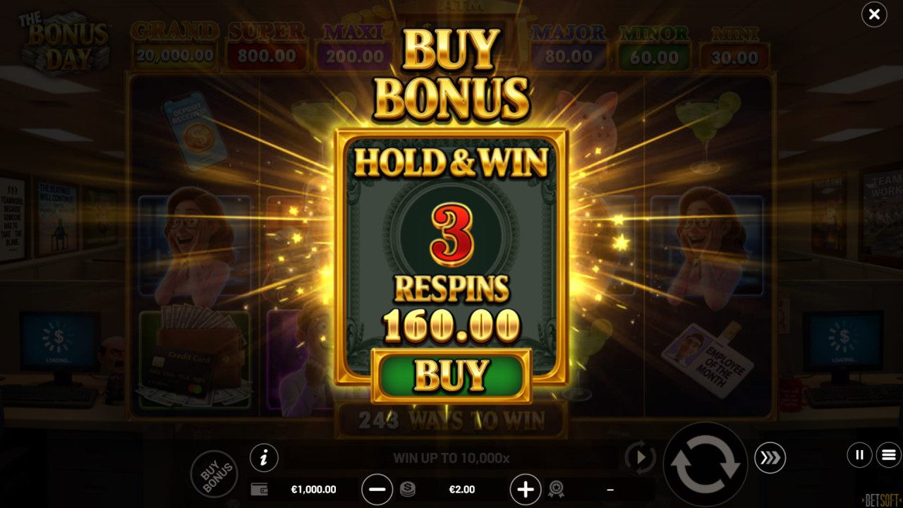The Bonus Day - Hold & Win