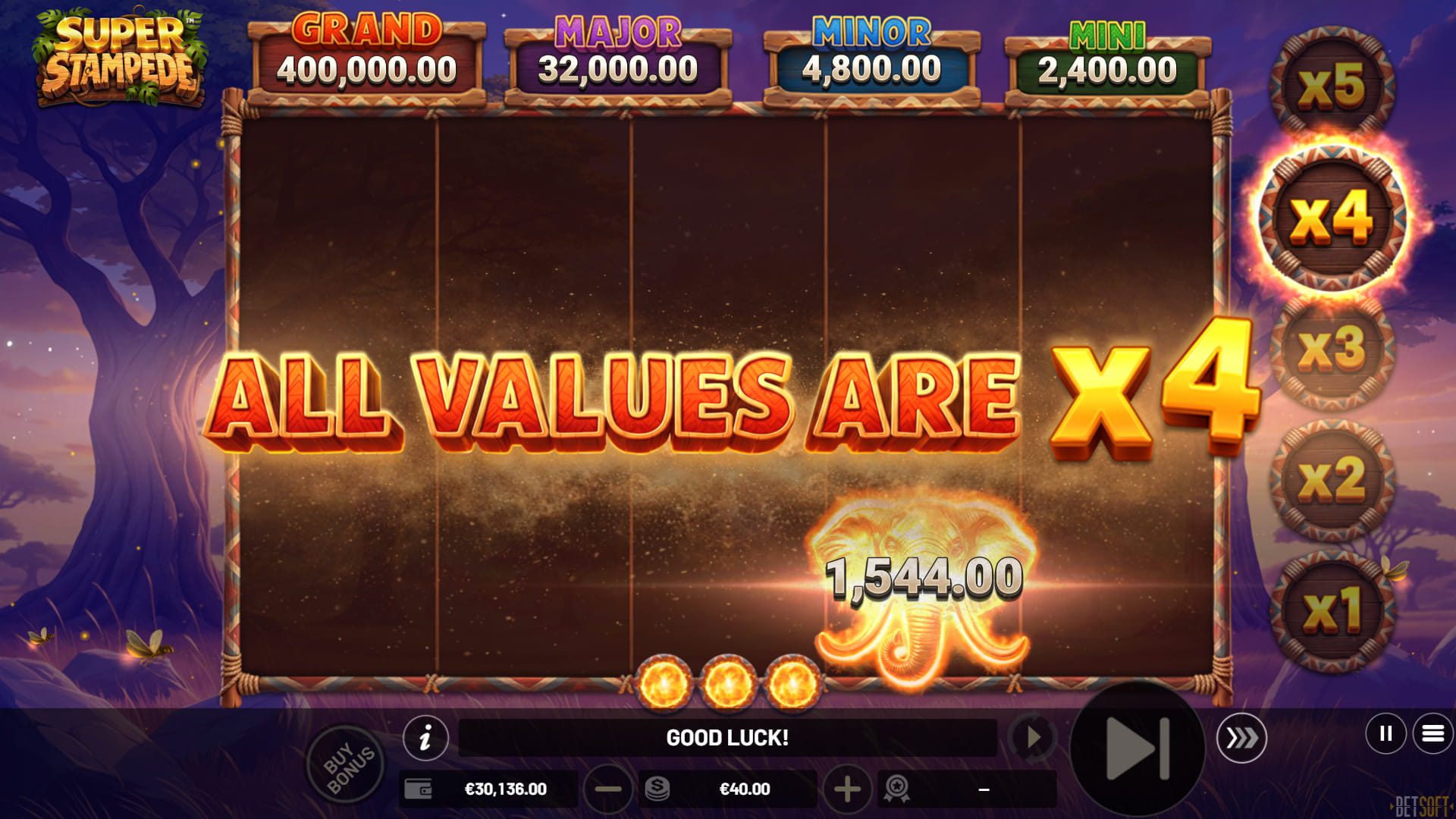 Super Stampede - Multiplier