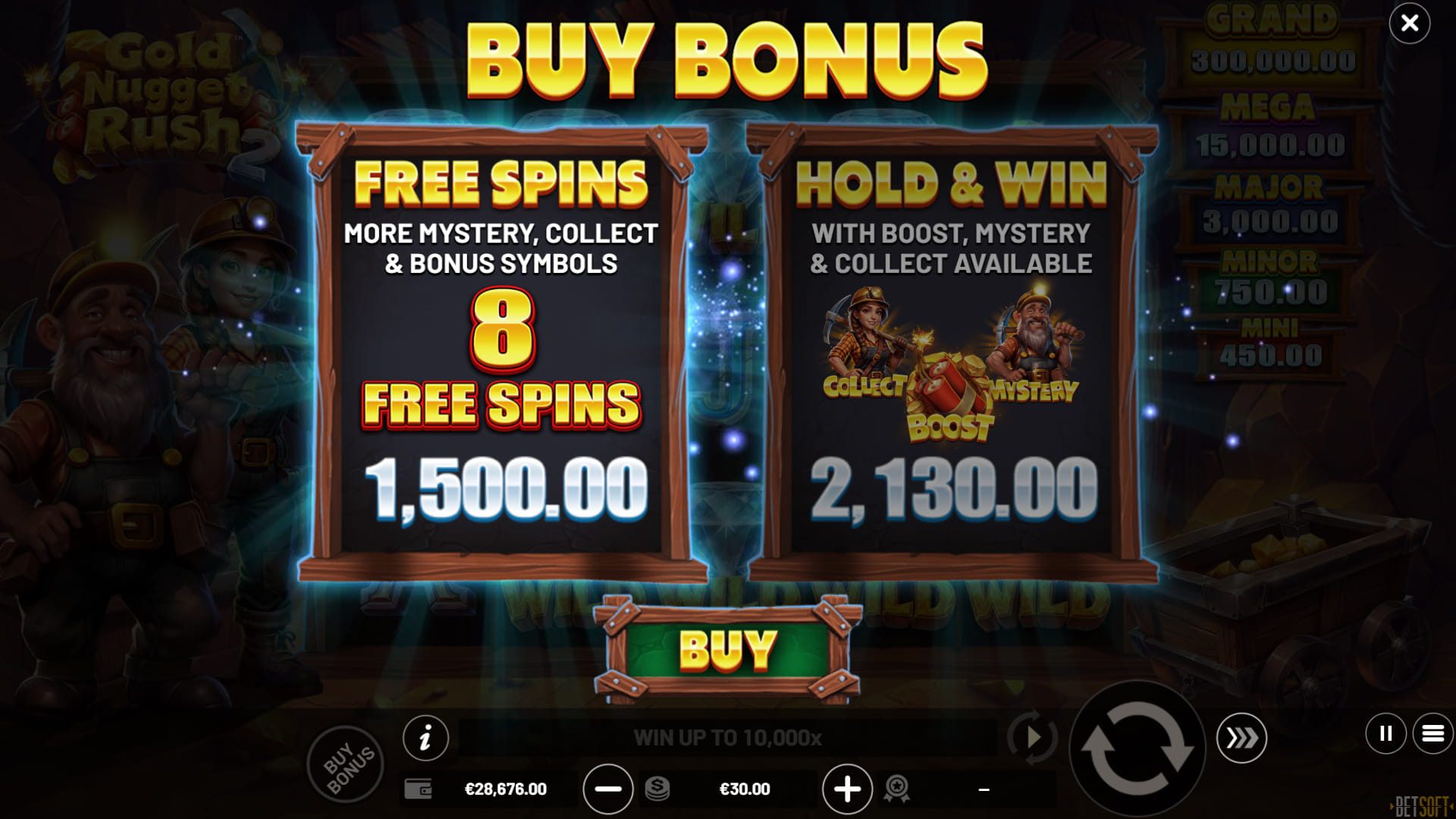 Gold Nugget Rush 2 - Buy Bonus