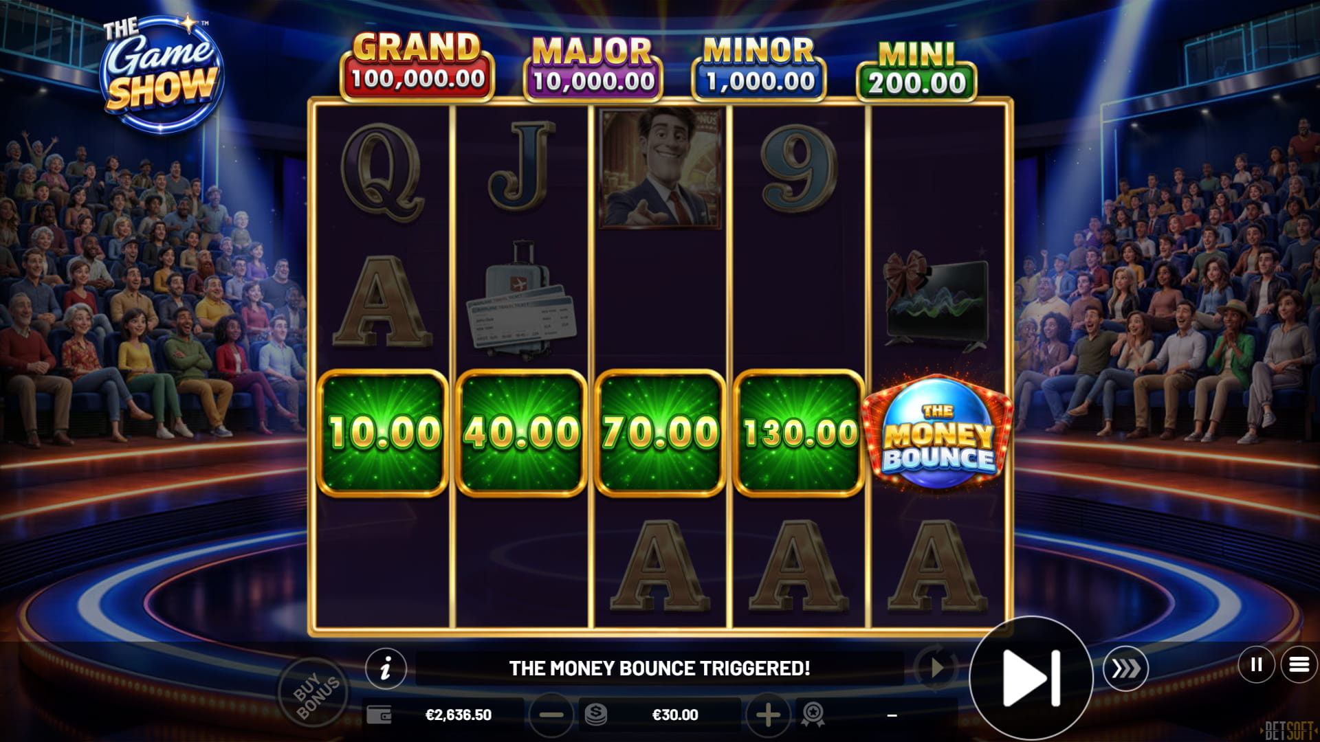 THE GameShow - Money Bounce Triggered