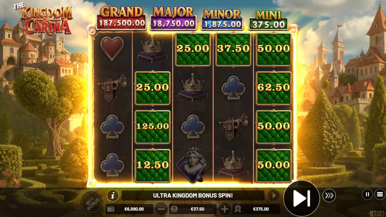 The Kingdom of Cardia - Bonus Spin