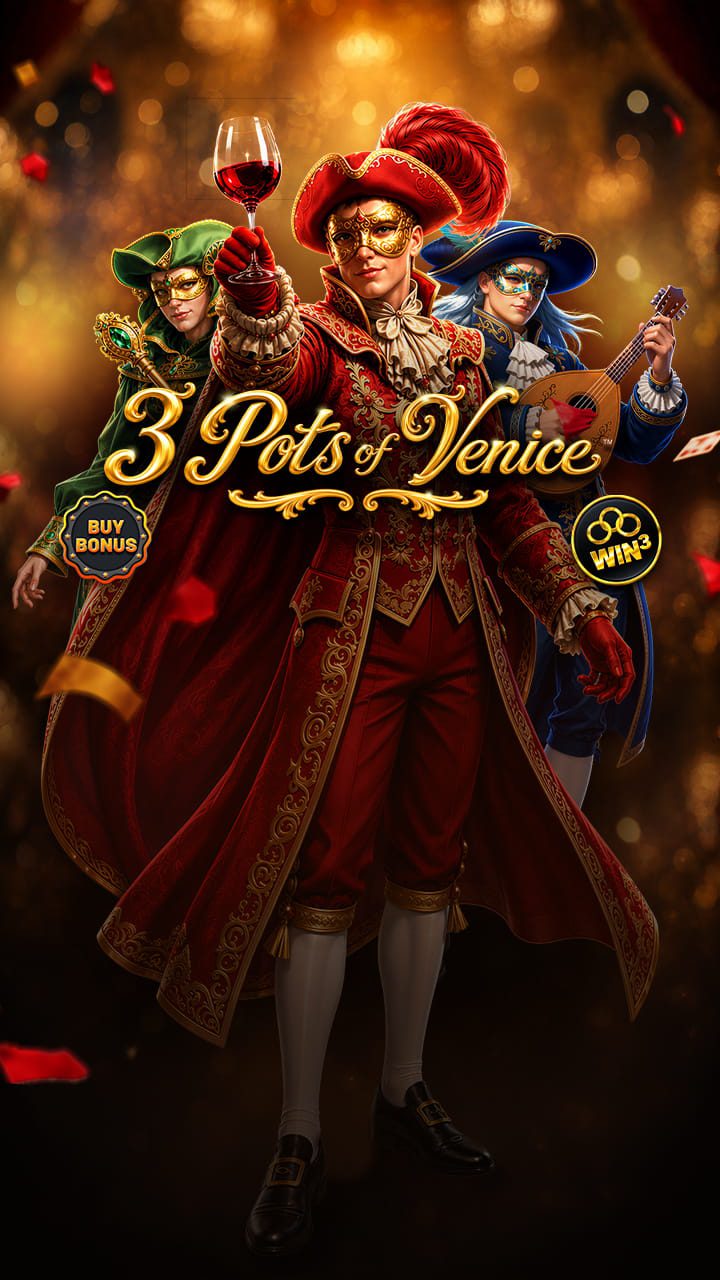 3 Pots of Venice<sup>TM</sup> Brings the Secrets of Venice to the Reels
