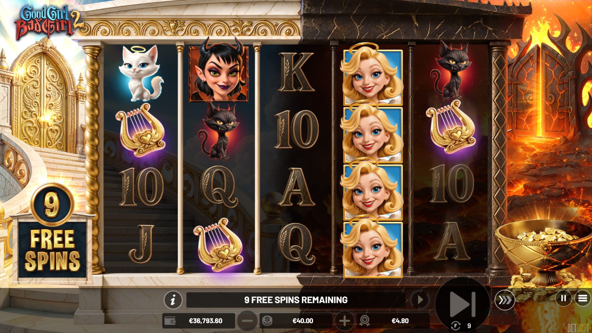 Good Girl Bad Girl 2 - Free Spins