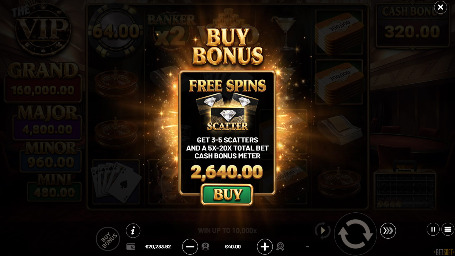 THE VIP - Buy Bonus
