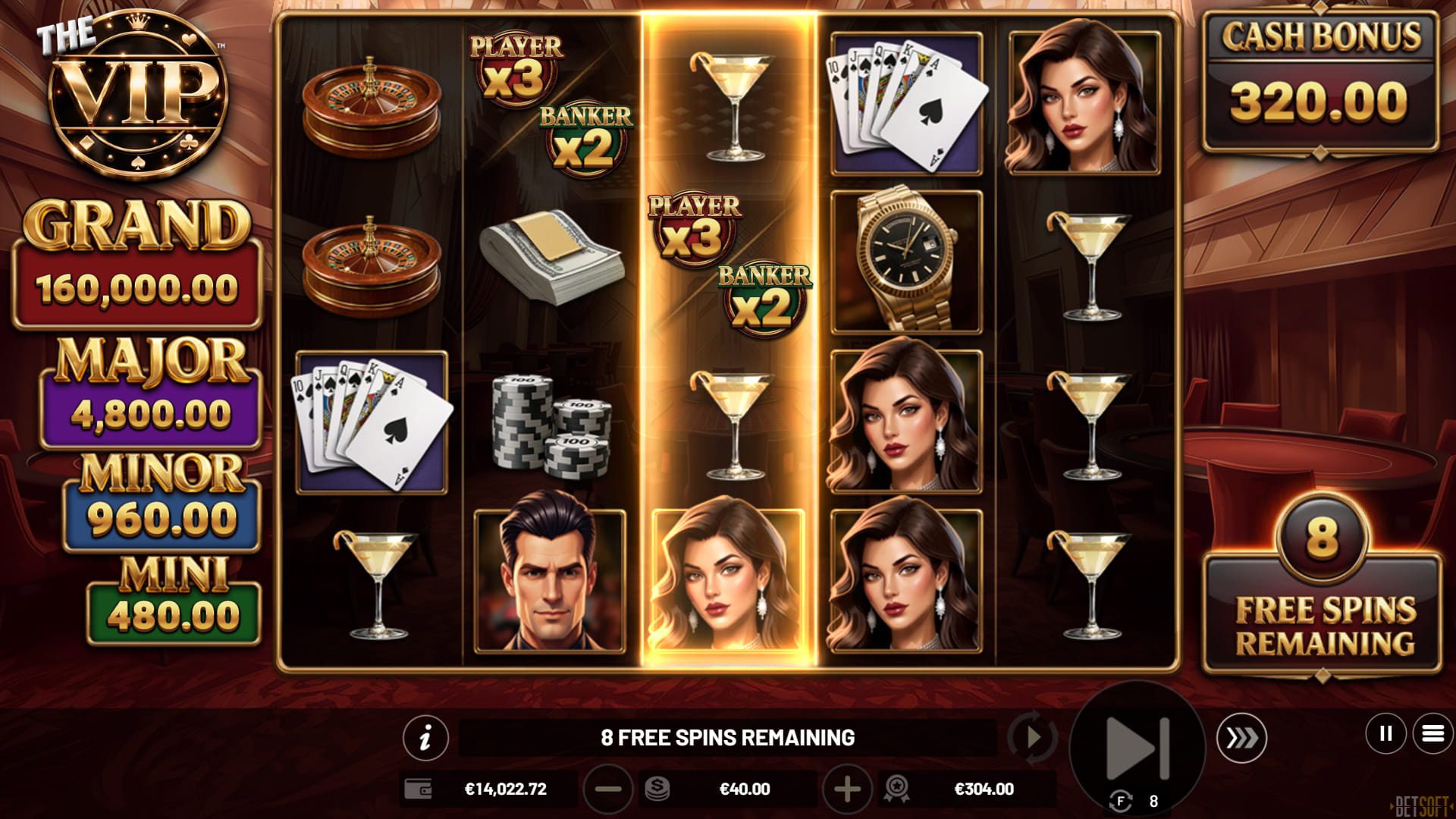 THE VIP - Free Spins