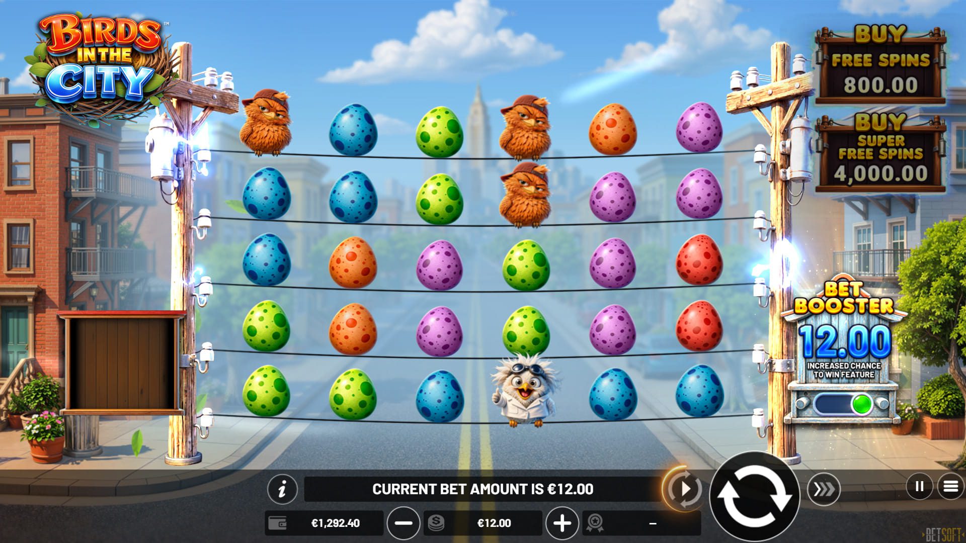 Birds in the City - Bet Booster