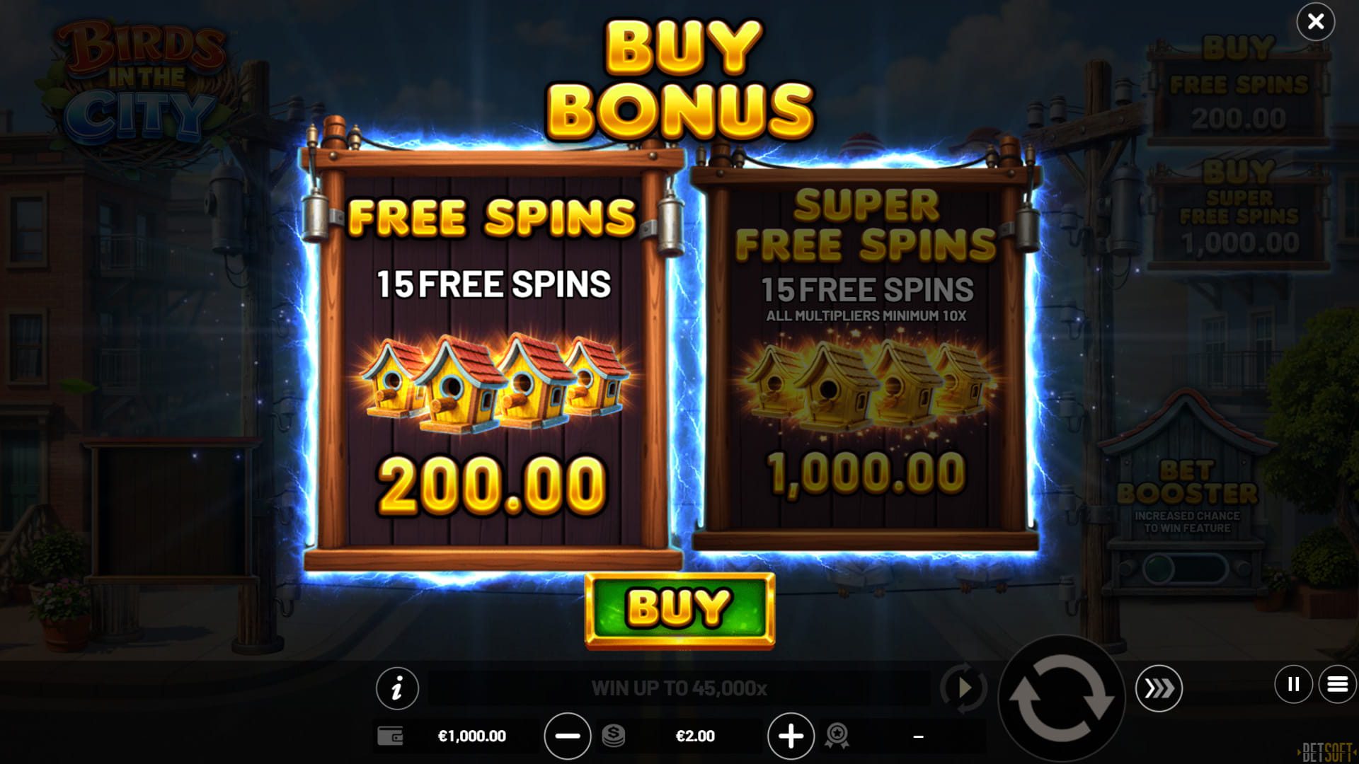 Birds in the City - Buy Bonus